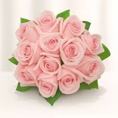Ramillete o Bouquet de Rosas Rosadas - Ramilletes - Haz que ese ser especial tenga un día inolvidable, envía este delicado ramillete de mano o bouquet con rosas rosadas y follajes verdes con elegante envoltura en papel o plastico (sin base). Sugerimos que acompañes este diseño con chocolates, peluches, globos o vinos para hacer aún más especial tu detalle, en el siguiente paso de la compra puedes agregar a tu orden estos productos si lo deseas. - Floresco