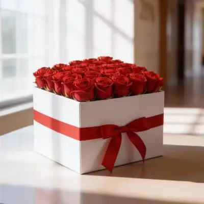 Caja de 25 Rosas